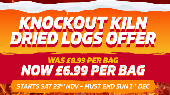 Knockout Kiln Dried Logs Offer!