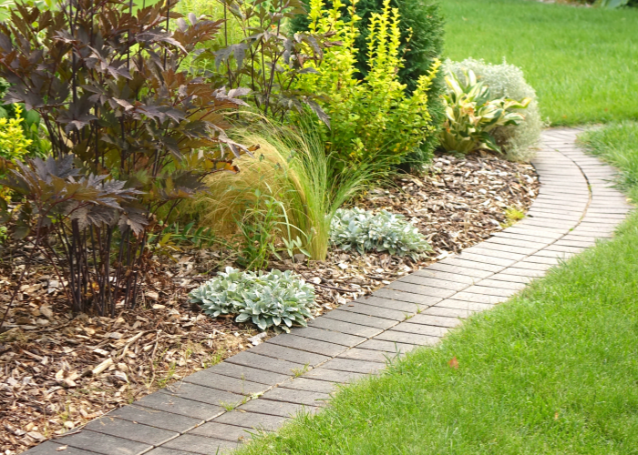 successful garden border edging