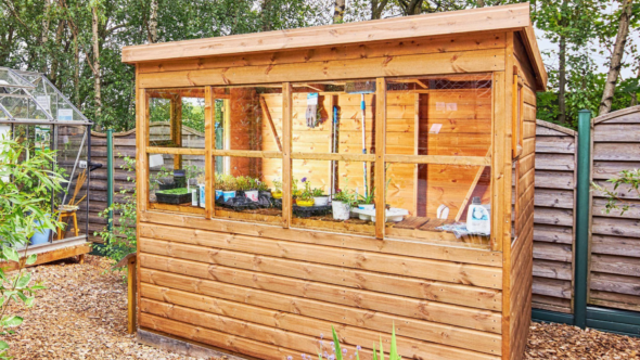 Spectacular Savings on Potting Sheds!